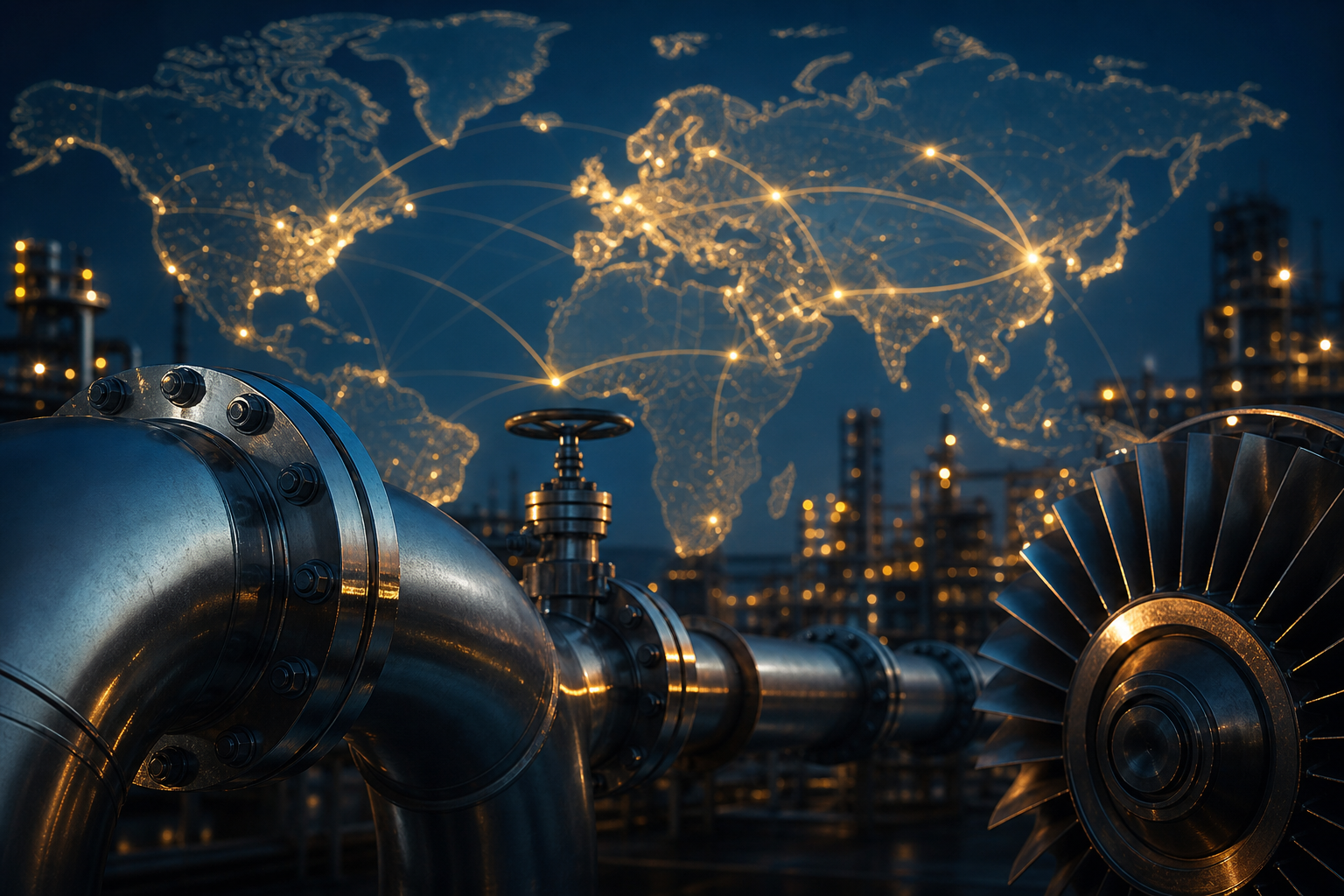 Industrial partnership visualization